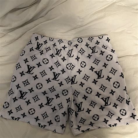 louis vuitton white shorts|louis vuitton shorts women's.